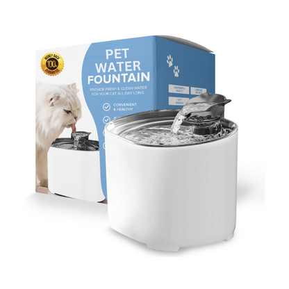 Pet Drinking Fountain with Waterflow™ Filter