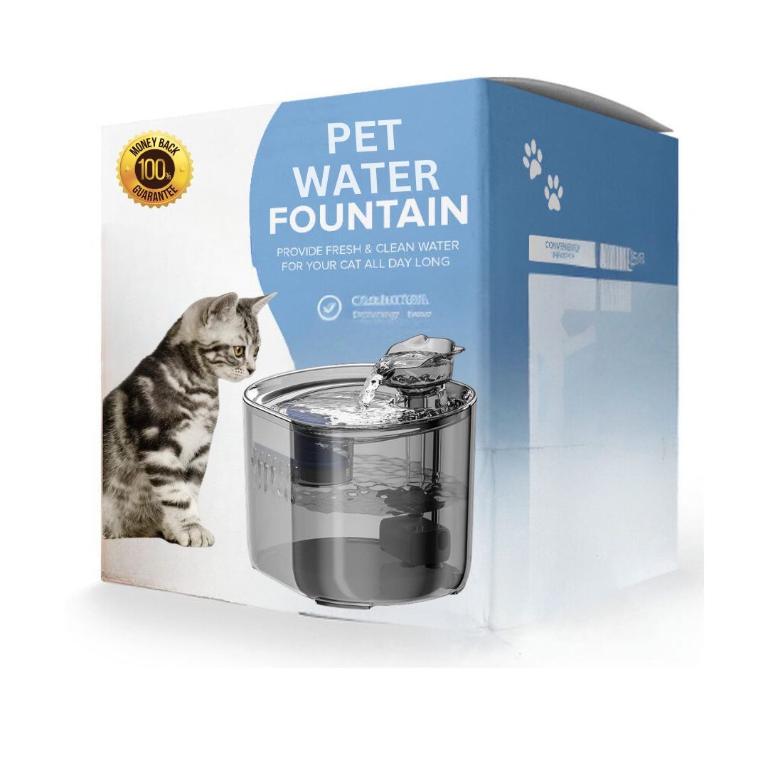 Pet Drinking Fountain with Waterflow™ Filter