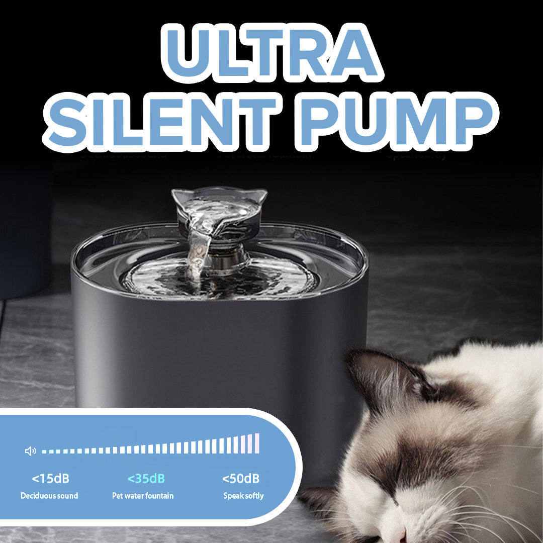 Pet Drinking Fountain with Waterflow™ Filter